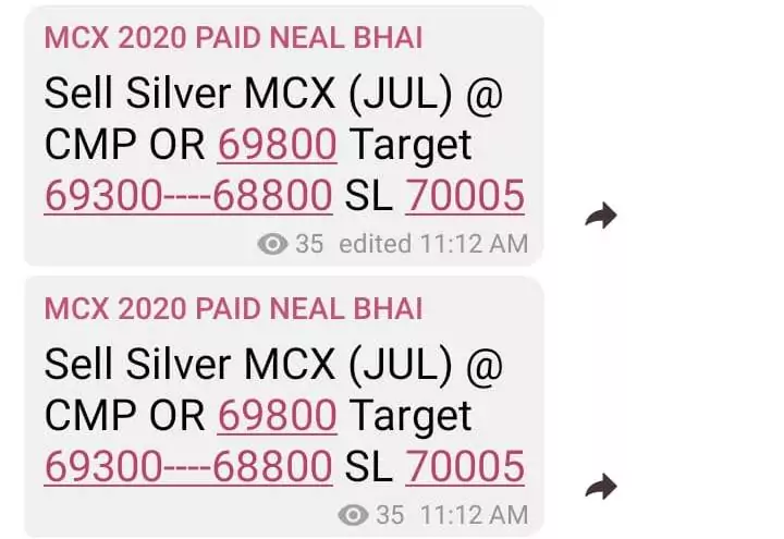 MCX Silver Target Today