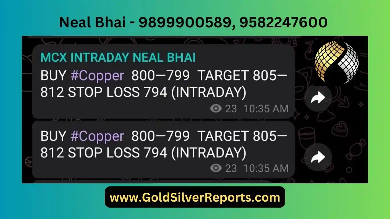 MCX Copper Tips: Yesterday Buy Call Profit Rs 50,000 in 2 Lots, Enjoy With Family